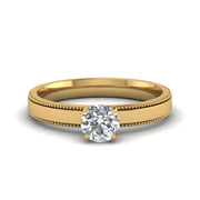 round-cut-glossy-milgrain-single-stone-anniversary-diamond-ring-in-14K-yellow-gold-FD-ENR8985ROR-NL-YG